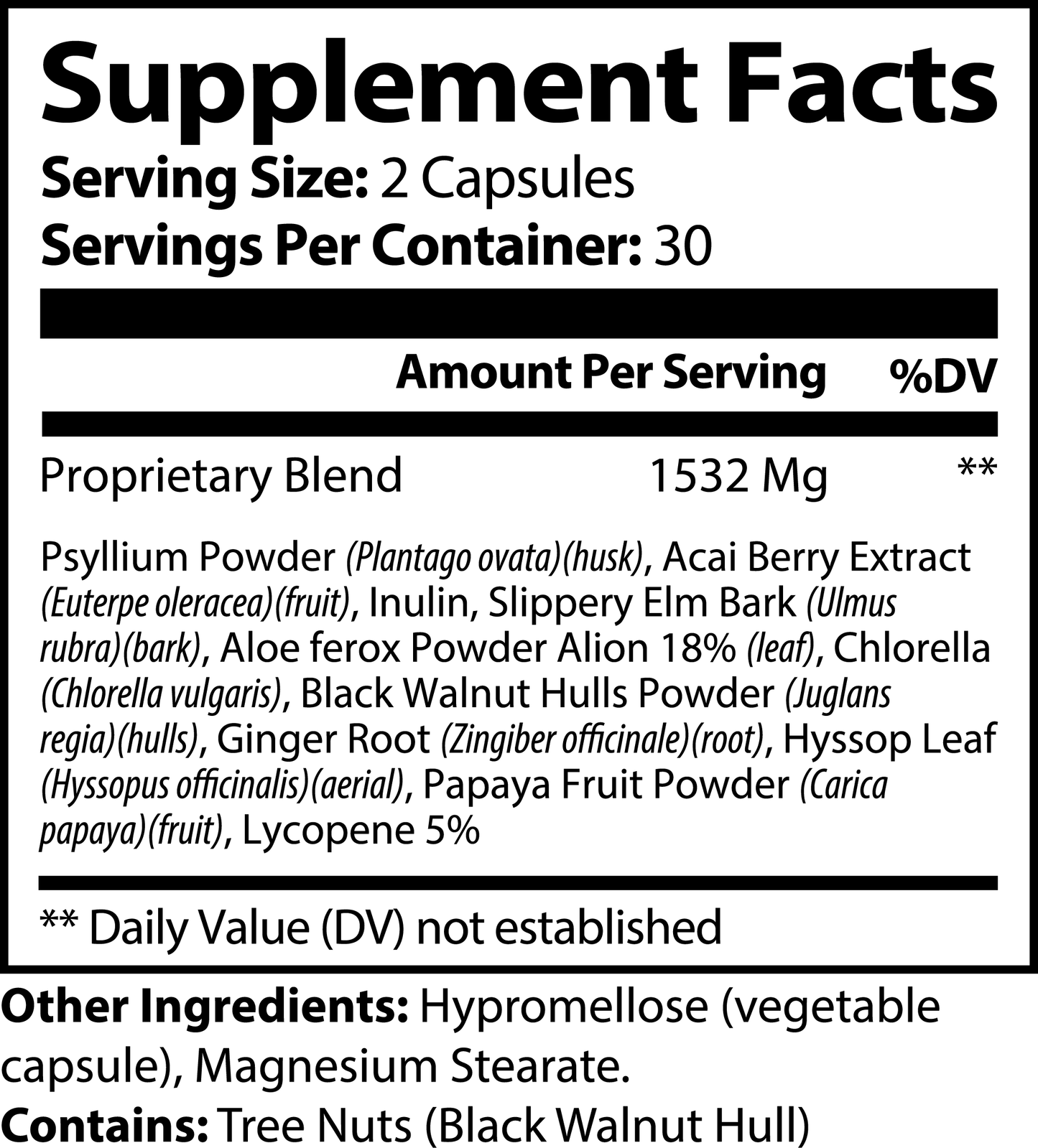 RESET Detox Capsules