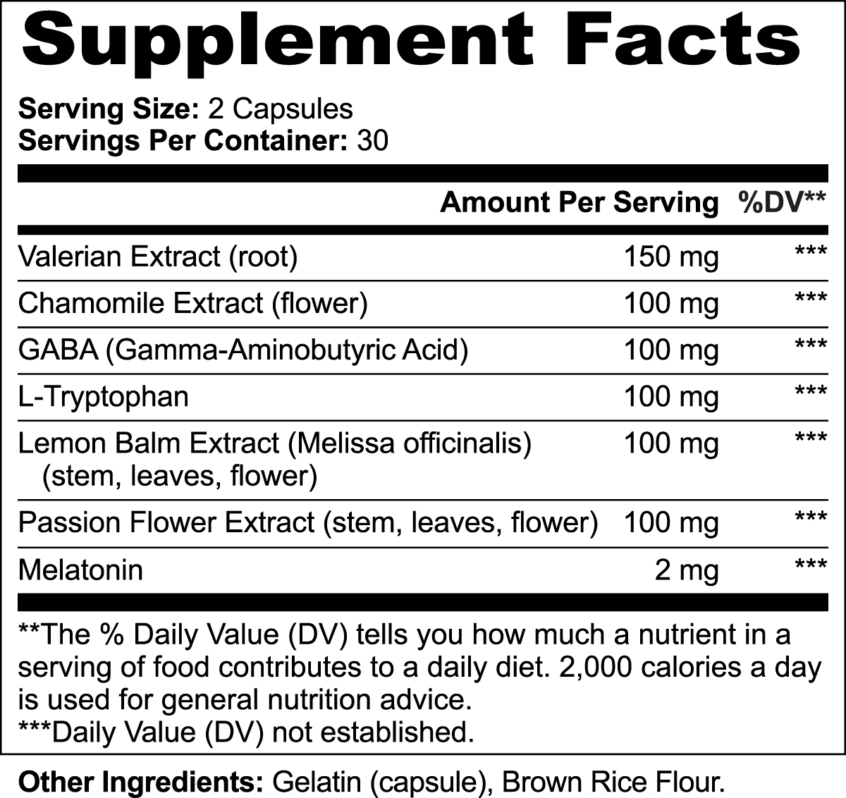RELAX Capsules 10 Day Supply